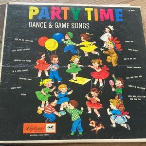 Party Time Dance & Game Songs Vinyl Record
